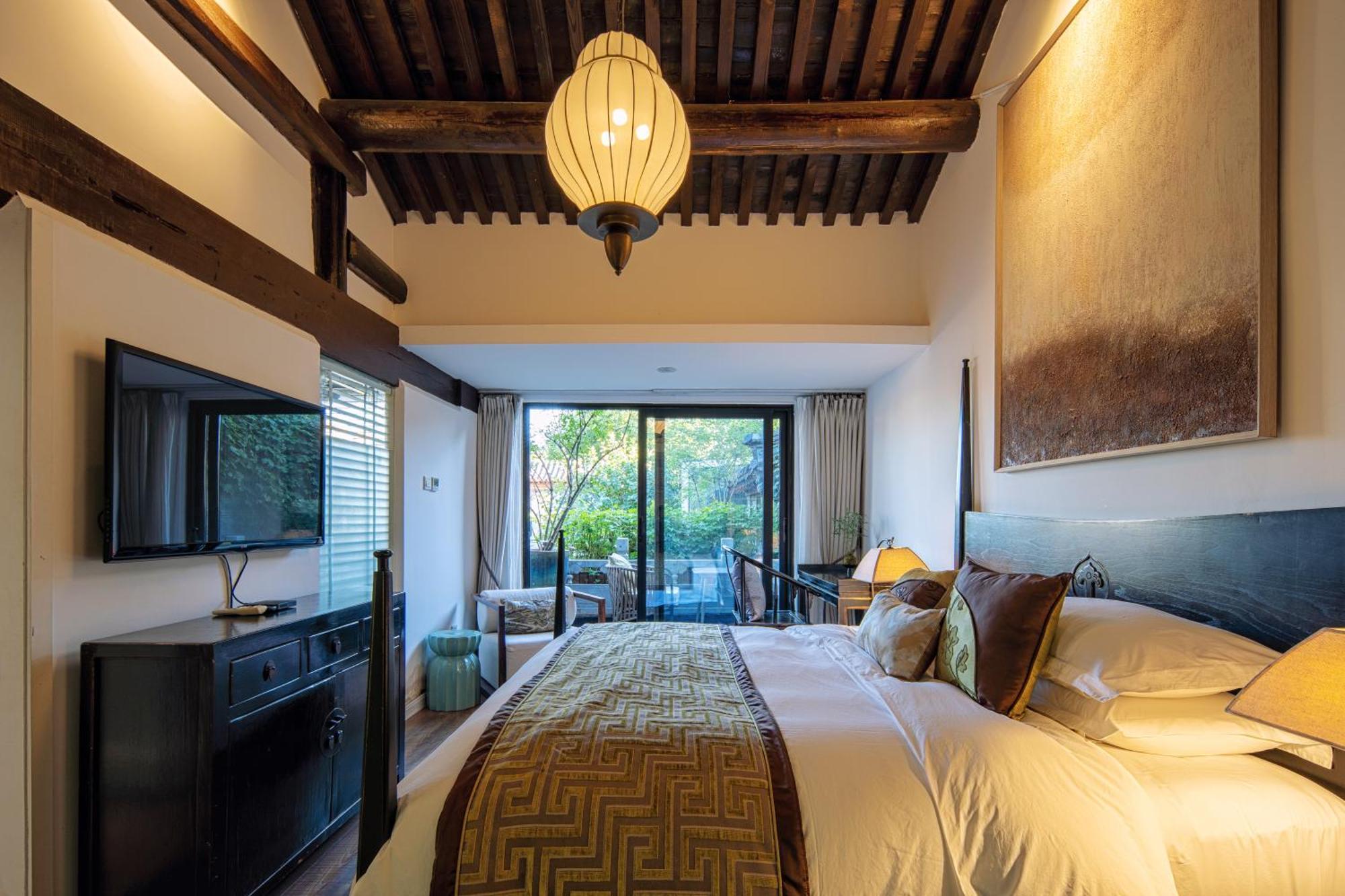 Beijing Le Zai Nan Luo Gu Xiang Wang Fu Jing Forbidden City Courtyard Hotel&Free Laundry Service&Free Coffee And Dumpling Experience Service Buitenkant foto