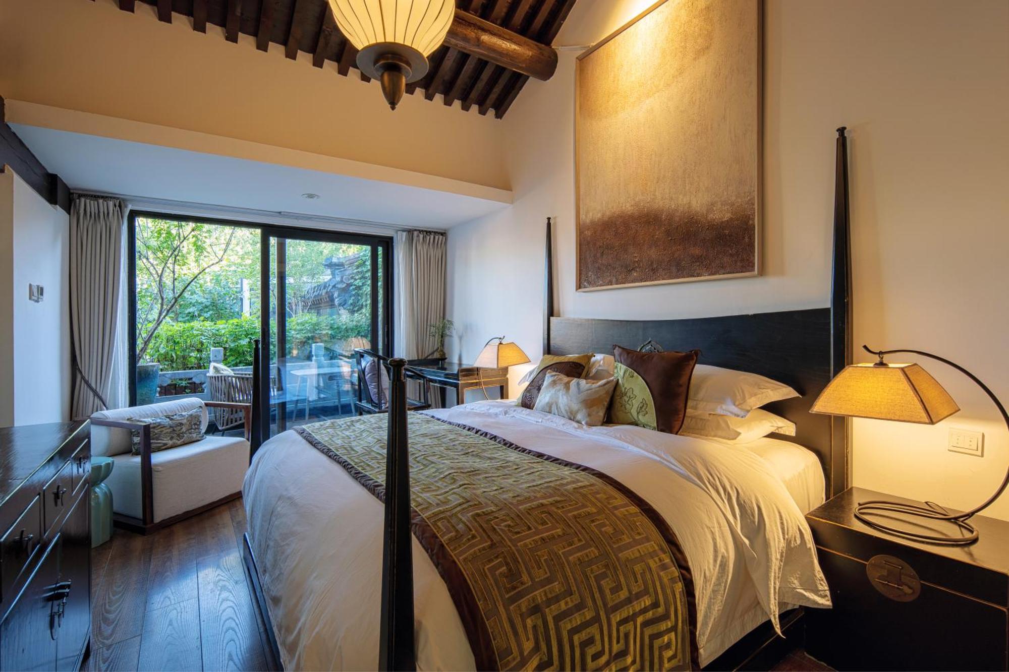 Beijing Le Zai Nan Luo Gu Xiang Wang Fu Jing Forbidden City Courtyard Hotel&Free Laundry Service&Free Coffee And Dumpling Experience Service Buitenkant foto