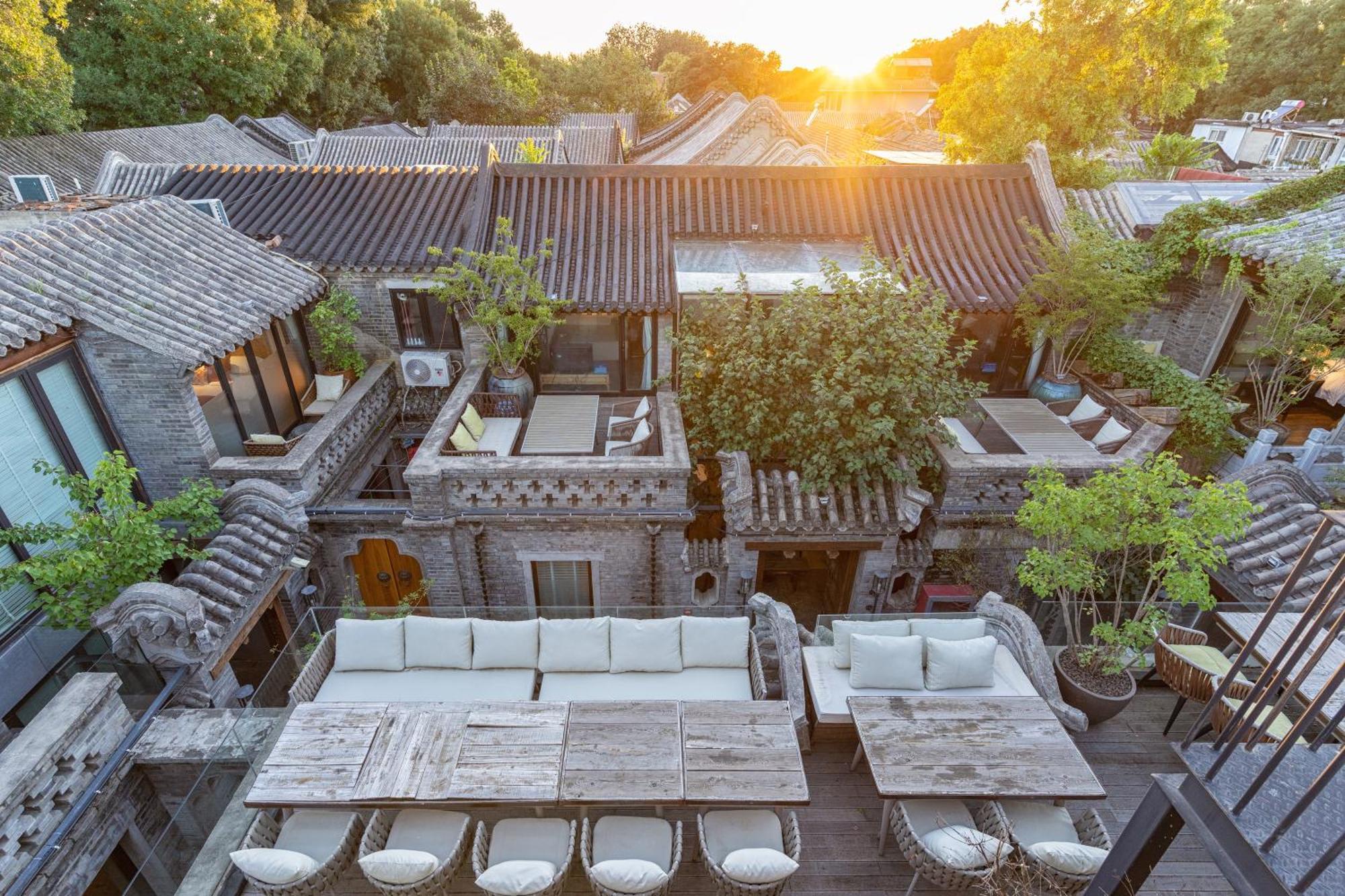 Beijing Le Zai Nan Luo Gu Xiang Wang Fu Jing Forbidden City Courtyard Hotel&Free Laundry Service&Free Coffee And Dumpling Experience Service Buitenkant foto