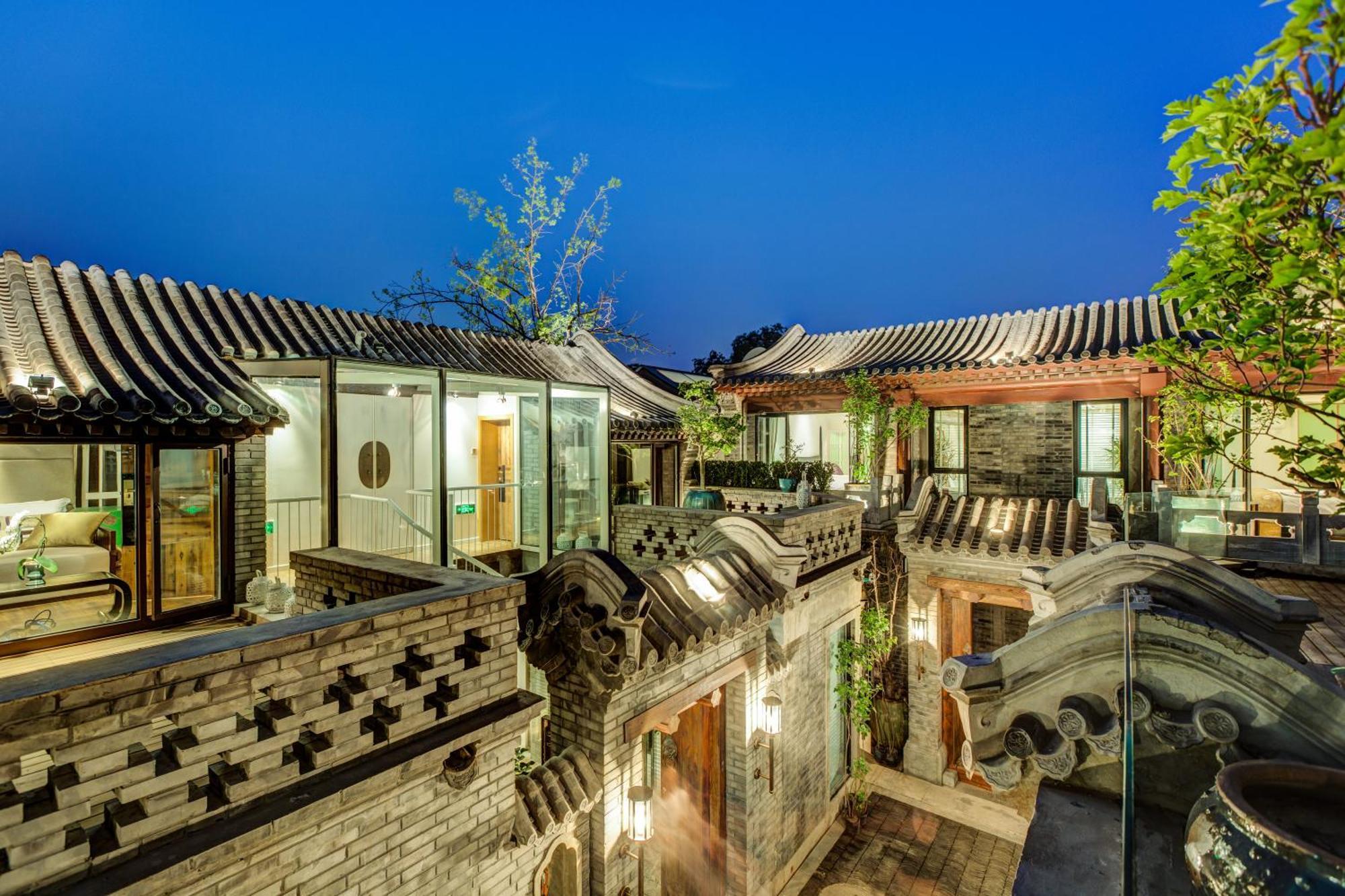 Beijing Le Zai Nan Luo Gu Xiang Wang Fu Jing Forbidden City Courtyard Hotel&Free Laundry Service&Free Coffee And Dumpling Experience Service Buitenkant foto