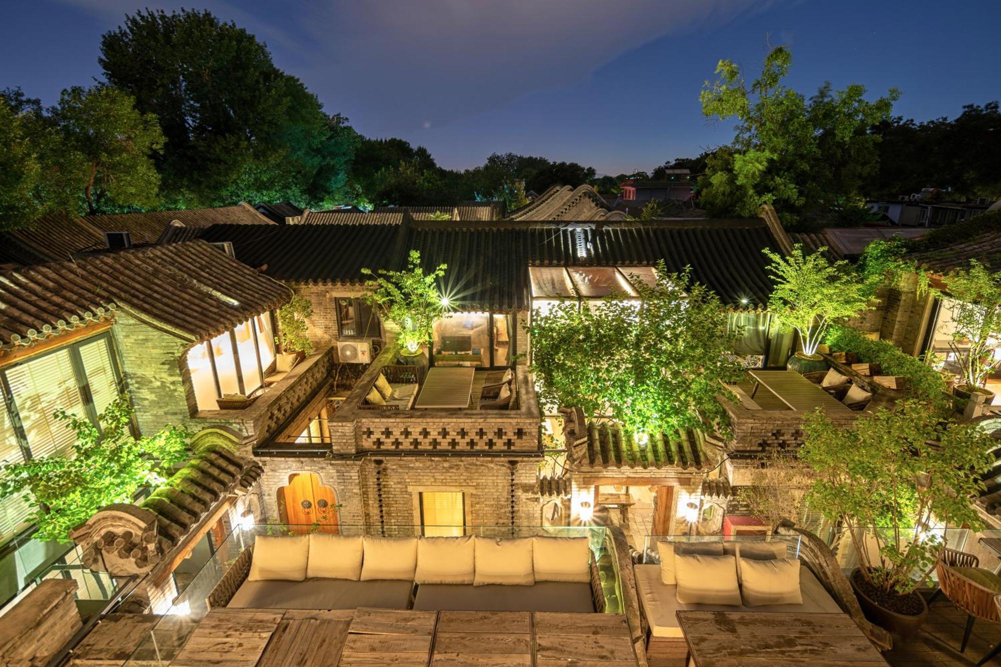 Beijing Le Zai Nan Luo Gu Xiang Wang Fu Jing Forbidden City Courtyard Hotel&Free Laundry Service&Free Coffee And Dumpling Experience Service Buitenkant foto