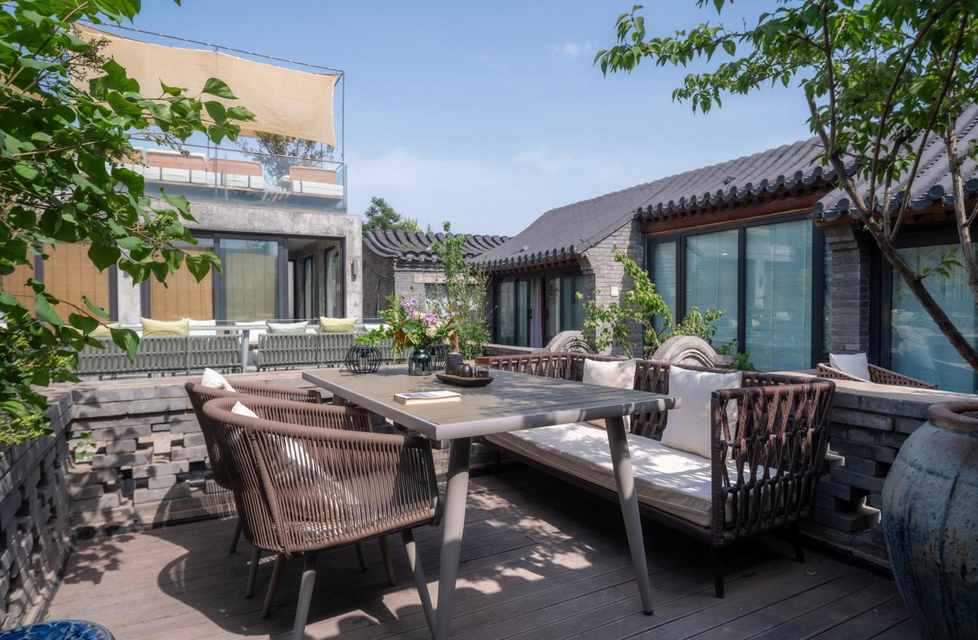 Beijing Le Zai Nan Luo Gu Xiang Wang Fu Jing Forbidden City Courtyard Hotel&Free Laundry Service&Free Coffee And Dumpling Experience Service Buitenkant foto