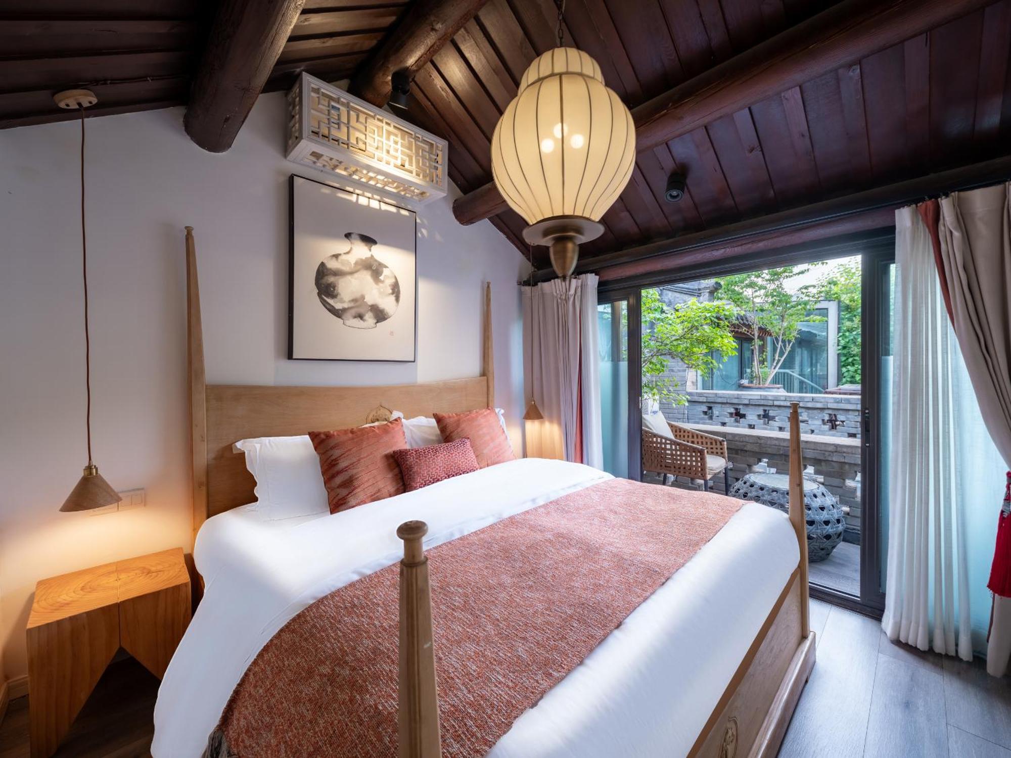 Beijing Le Zai Nan Luo Gu Xiang Wang Fu Jing Forbidden City Courtyard Hotel&Free Laundry Service&Free Coffee And Dumpling Experience Service Buitenkant foto